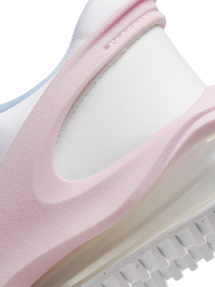 Nike White/Pink Air Max 270 GO Youth Trainers - Image 8 of 8