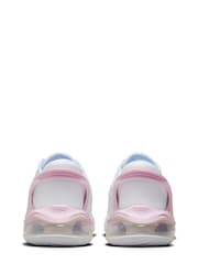 Nike White/Pink Air Max 270 GO Youth Trainers - Image 4 of 8