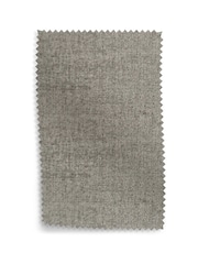 Light Grey Fabric by The Metre Plush Chenille - Image 1 of 1