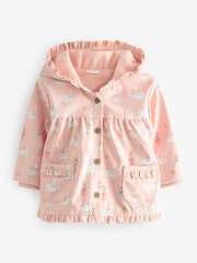 Peach Pink Duck Baby Rubberised Coat (0mths-2yrs) - Image 3 of 4
