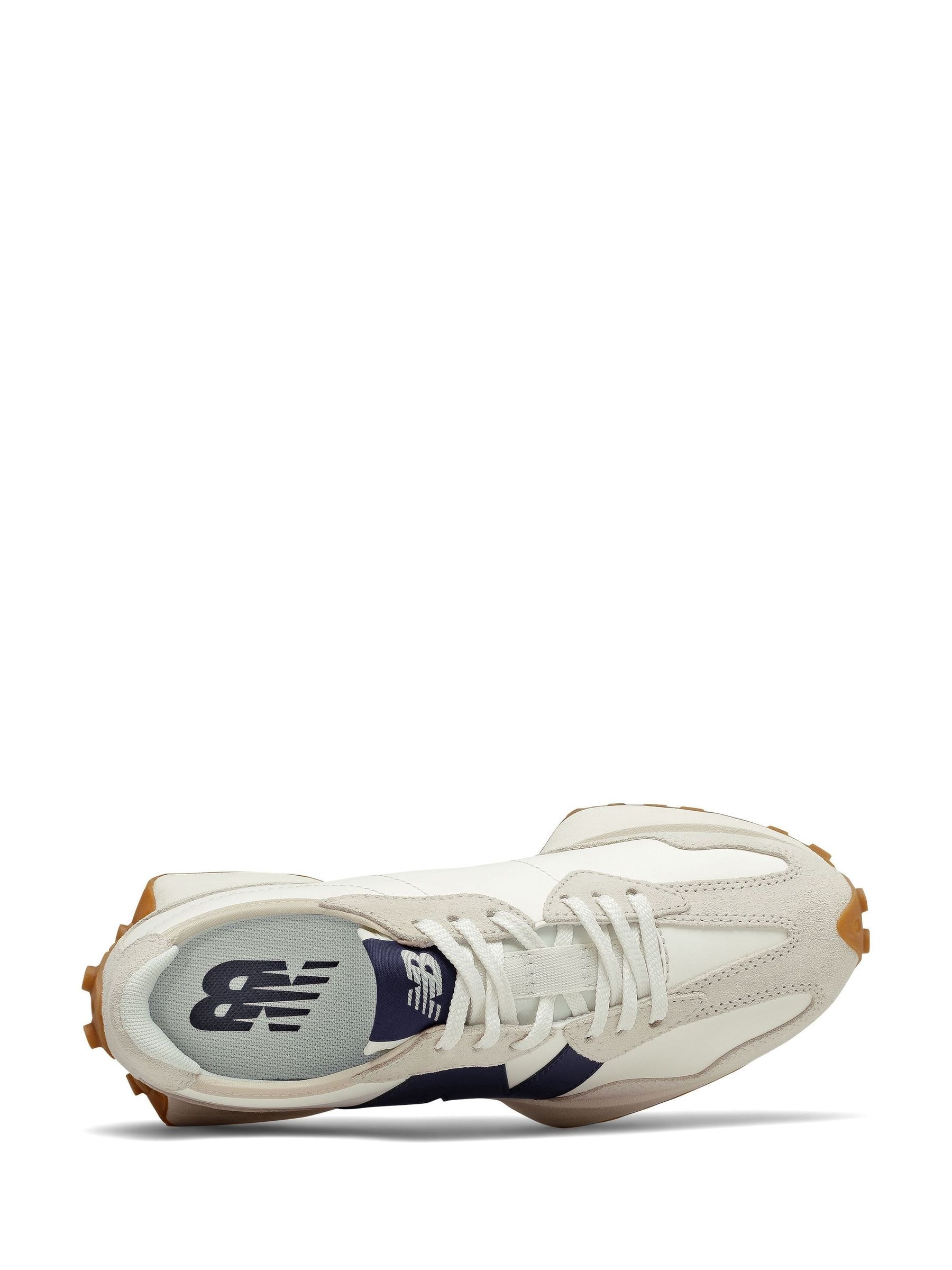 Buy New Balance White Blue Womens 327 Trainers from Next Ireland