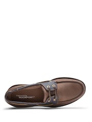 Rockport Perth Boat Brown Shoes - Image 4 of 5