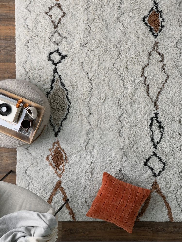 Natural Morocco Berber Rug - Image 1 of 7
