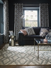 Grey Collection Luxe Geometric Cut Rug - Image 1 of 1