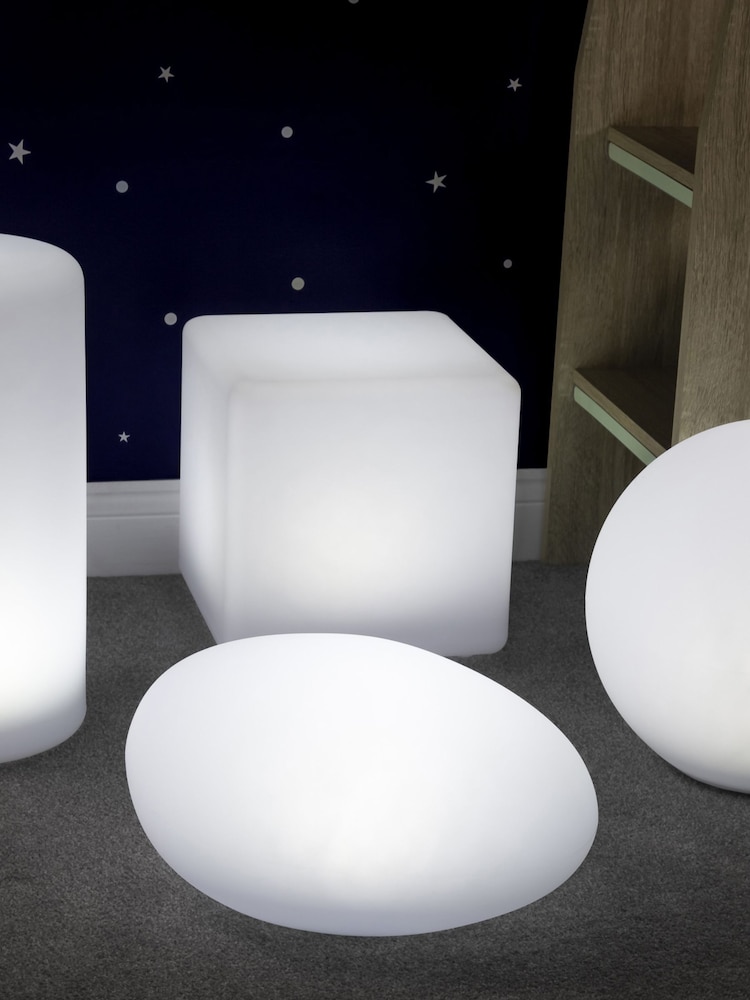 SolarCentre White ShapeLights Pebble Light - Image 3 of 3 SolarCentre White ShapeLights Pebble Light - Image 3 of 3