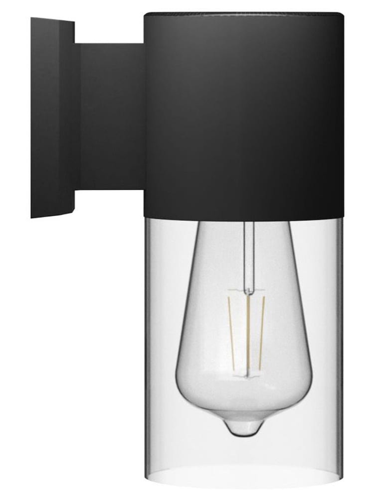 SolarCentre Black Salcombe Solar Outdoor Wall Light - Image 2 of 2