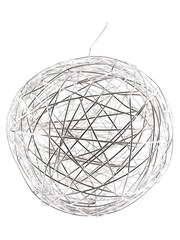 SolarCentre Silver Madison Solar Hanging Wire Ball Light - Image 2 of 2