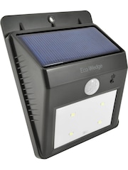 SolarCentre Black Wedge XT Solar Outdoor Wall Light - Image 2 of 3
