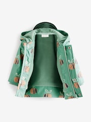 Sage Green Bee Baby Rubberised Coat - Image 2 of 6