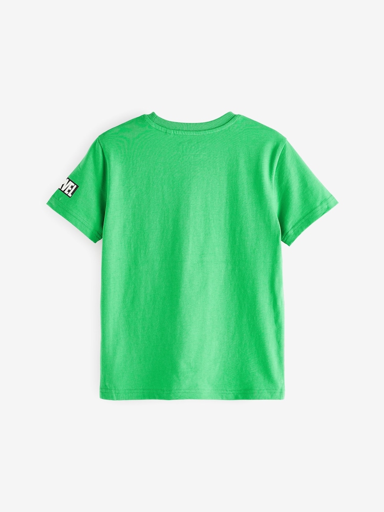Hulk Green Marvel Superhero Short Sleeve T-Shirt (3-16yrs) - Image 2 of 2