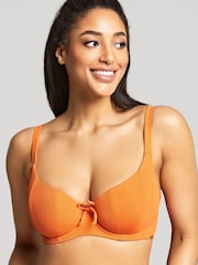 Panache Swim Orange Zest Golden Hour Scoop Bikini Top - Image 2 of 8