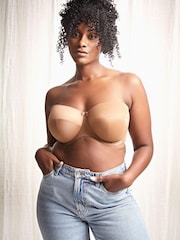 Panache Sculptresse Dana Wired Strapless Nude Bra - Image 1 of 4