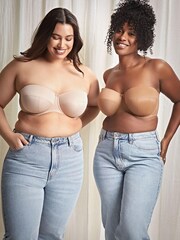 Panache Sculptresse Dana Wired Strapless Nude Bra - Image 2 of 4