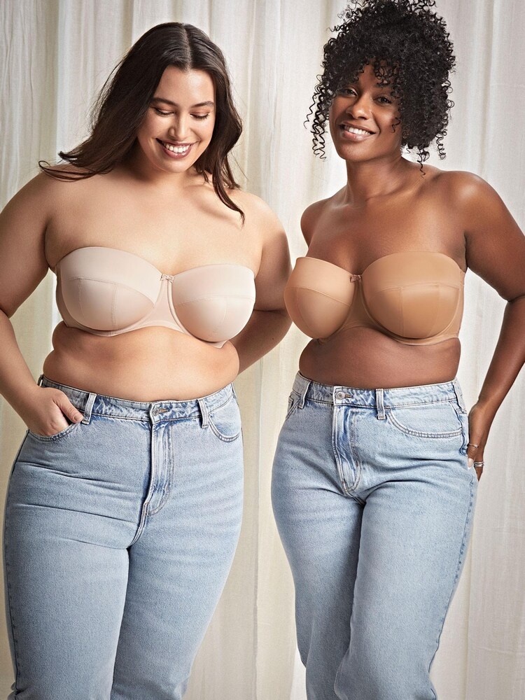 Panache Sculptresse Dana Wired Strapless Nude Bra - Image 2 of 4