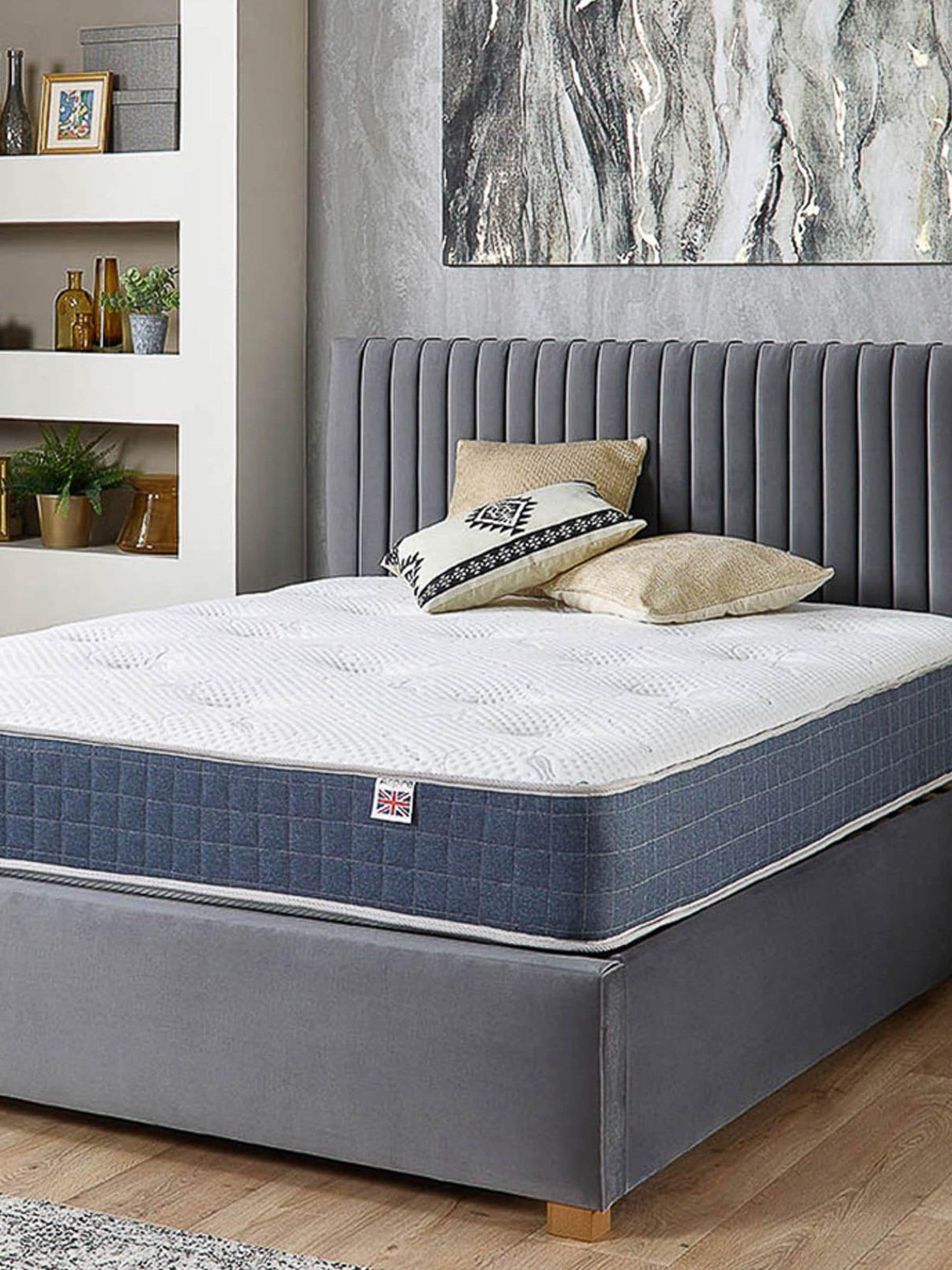 Aspire Beds - Pocket+ Small Double Mattress - Cashmere - Tufted - Image 5