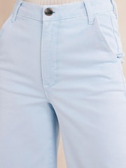 Boden Blue Casual Wide Leg Trousers - Image 5 of 6