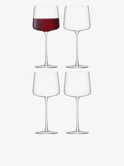 LSA International Set of 4 Clear Metropolitan Wine Glasses - Image 2 of 3