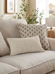 Natural 40 x 59cm Ashton Chenille Cushion - Image 2 of 6