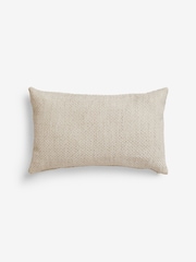Natural 40 x 59cm Ashton Chenille Cushion - Image 4 of 6