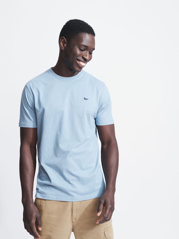 Aubin Cotton Crew Neck T-Shirt - Image 1 of 6