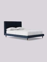 Swoon Smart Wool Indigo Blue Porlock Bed - Image 2 of 7