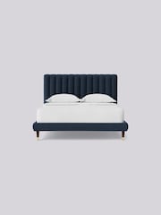 Swoon Smart Wool Indigo Blue Porlock Bed - Image 3 of 7