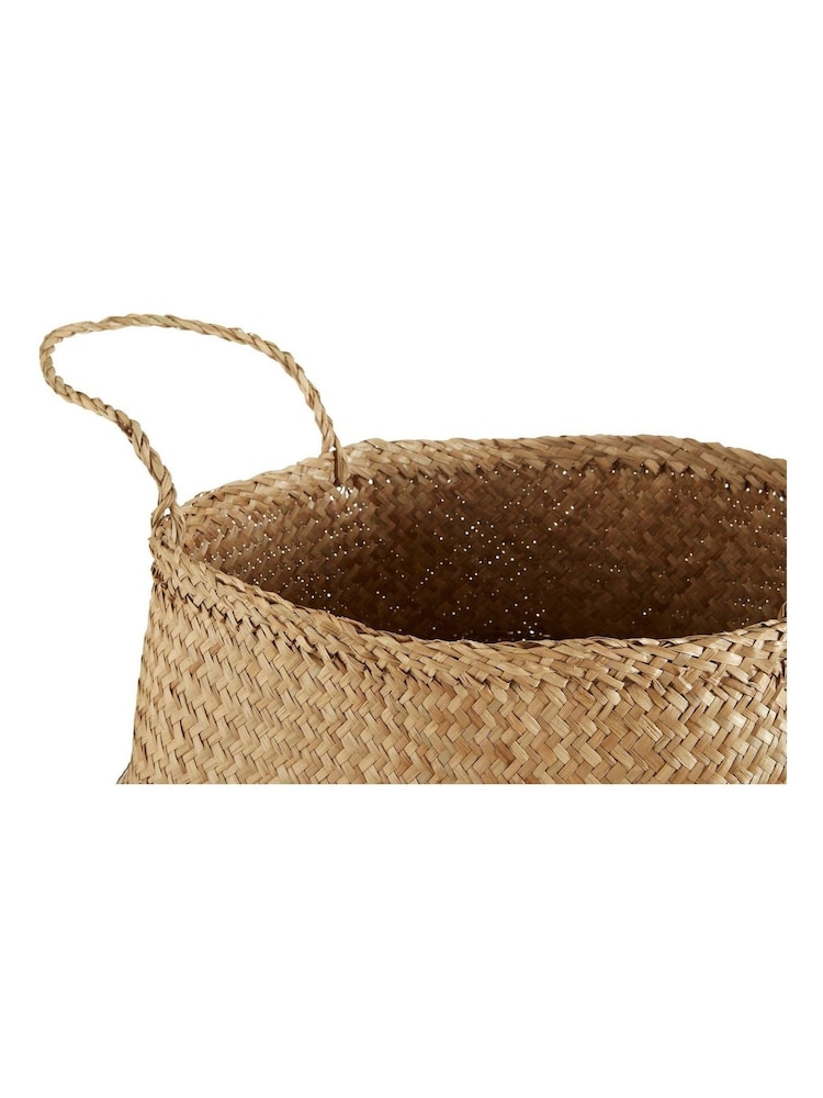 Interiors by Premier Natural Seagrass Basket - Image 4 of 4 Interiors by Premier Natural Seagrass Basket - Image 4 of 4