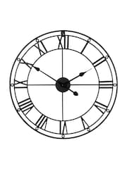 Interiors by Premier Matt Black Wall Clock - Image 4 of 4