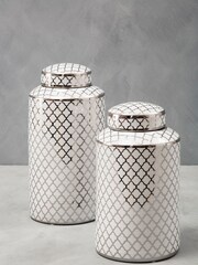 Fifty Five South Large Ceramic Jar - Image 2 of 4