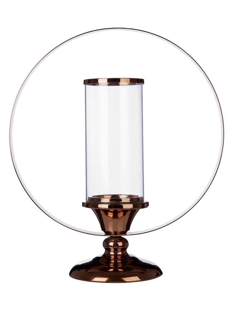 Fifty Five South Gold Hurricane Candle Holder - Image 2 of 3