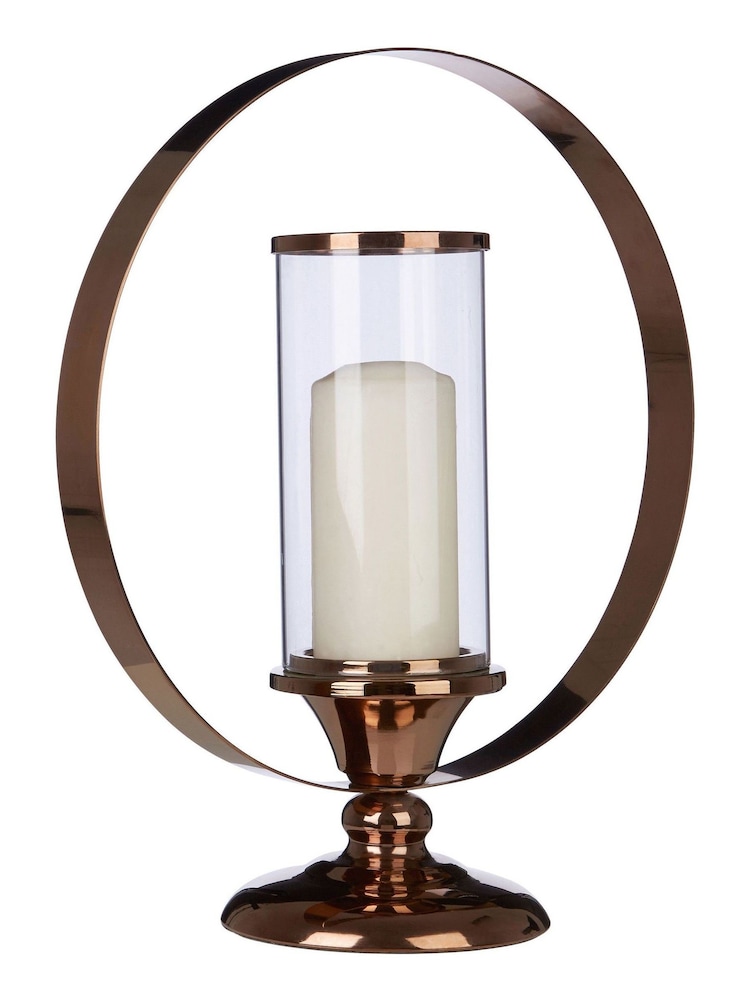 Fifty Five South Gold Hurricane Candle Holder - Image 3 of 3
