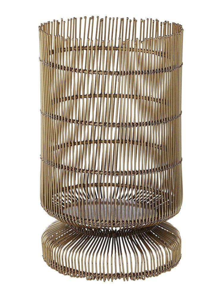 פמוט קטן של Fifty Five South דגם Gold Wire - תמונה 2 מתוך 4
