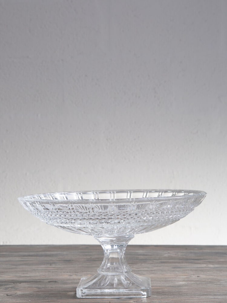 Fifty Five South Gold Robust Clear Glass Bowl - Image 5 of 5