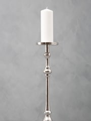 Fifty Five South Blue Large Pillar Candle Holder - Image 1 of 4
