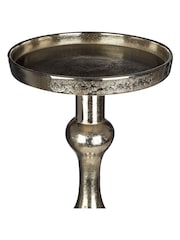 Fifty Five South Blue Large Pillar Candle Holder - Image 4 of 4