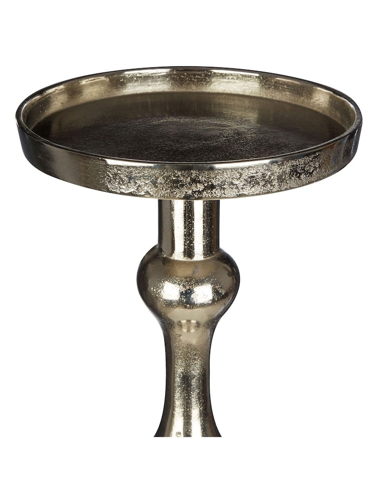 Fifty Five South Blue Large Pillar Candle Holder - Image 4 of 4