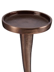 Fifty Five South Silver Twist Handle Bronze Candle Holder - Image 3 of 4