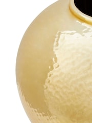 Fifty Five South Gold Large Ceramic Vase - Image 4 of 4