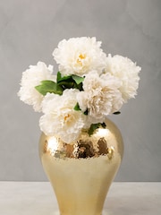 Fifty Five South Gold Large Ceramic Vase - Image 5 of 5