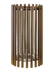 Fifty Five South Martina Hurricane Steel/Glass Candle Holder - Imagem 2 de 4