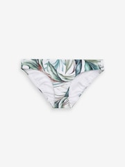 Green Leaf High Leg Bikini Bottoms - Image 4 of 5
