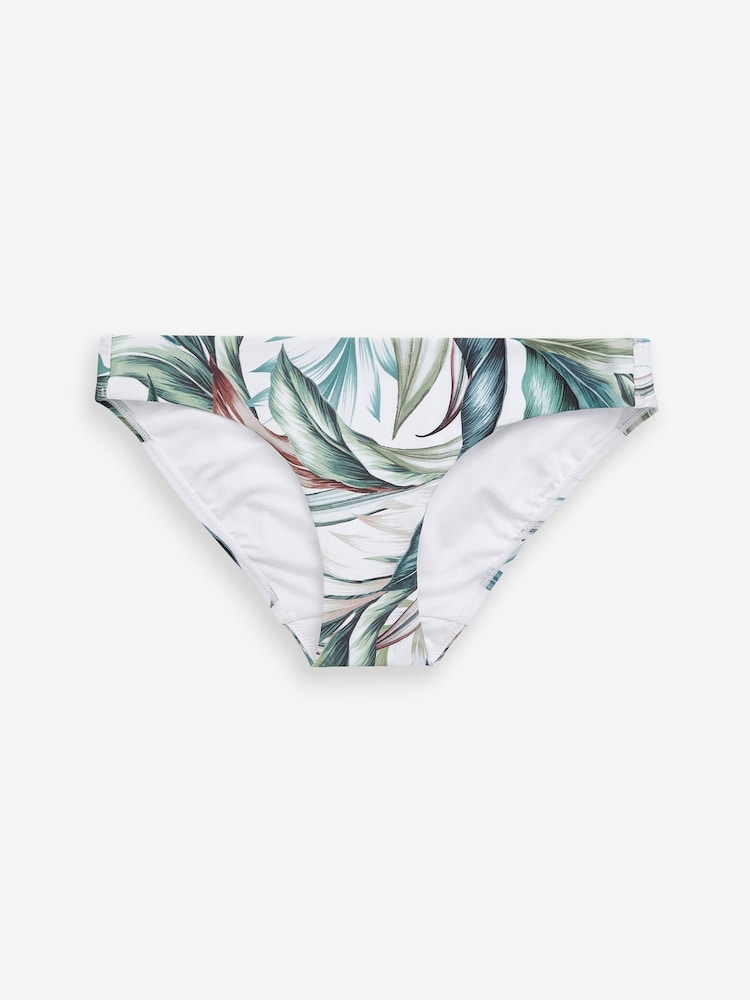 Green Leaf High Leg Bikini Bottoms - Image 5 of 5