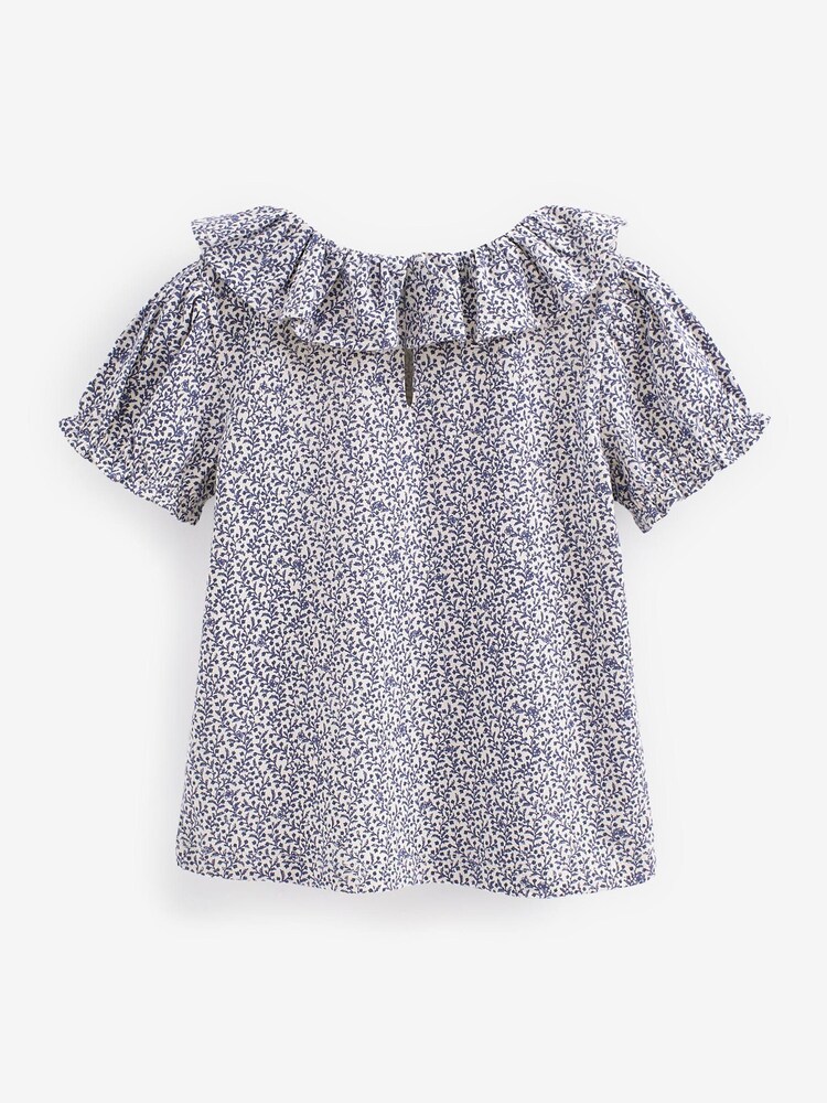 Blue Short Sleeve T-Shirts 3 Pack (3mths-7yrs) - Image 2 of 2 Blue Short Sleeve T-Shirts 3 Pack (3mths-7yrs) - Image 2 of 2