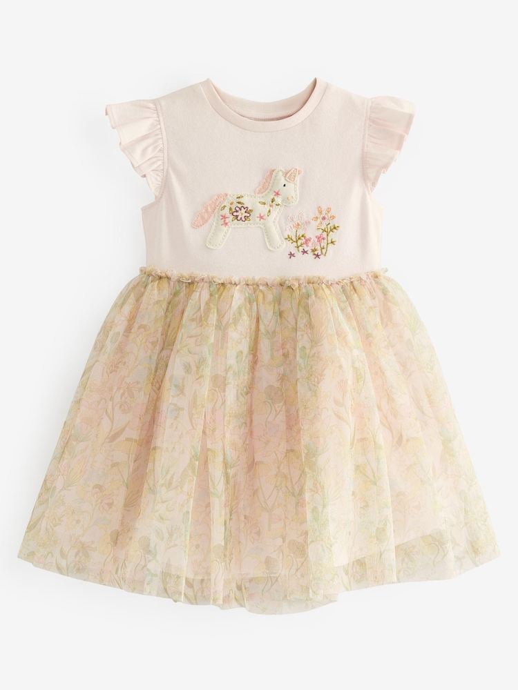 Pink Unicorn Tutu Skirt Dress (3mths-7yrs) - Image 5 of 7