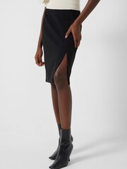 French Connection Buntie Whisper Ruth Black Pencil Skirt - Image 1 of 1