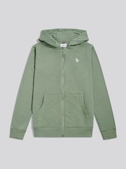 U.S. Polo Assn Green DHM LB Zip Hoodie - Image 1 of 4