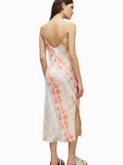 AllSaints Pink Melody Marea Dress - Image 2 of 6