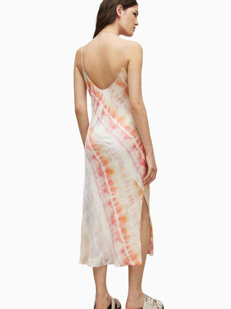 AllSaints Pink Melody Marea Dress - Image 2 of 6