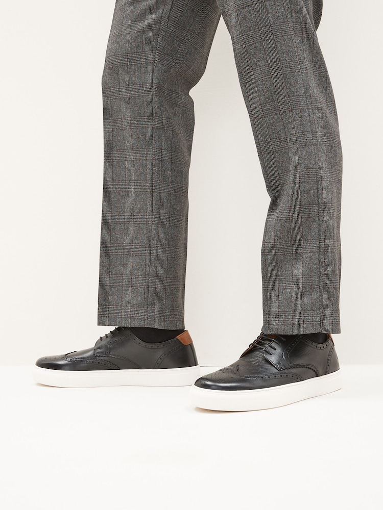 Joules Black Brogues - Image 1 of 5