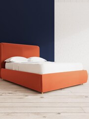 Swoon Soft Wool Burnt Orange Brockham Divan Ottoman Bed - Image 1 of 7